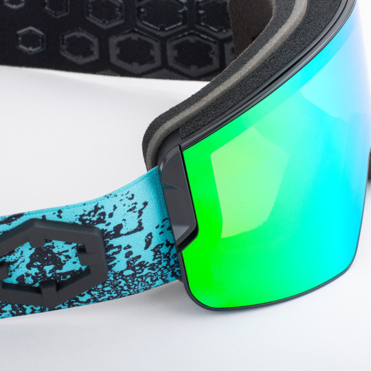 GOGLE OUT OF ZENITH L COPPER, GREEN+STORM (S2+S1)