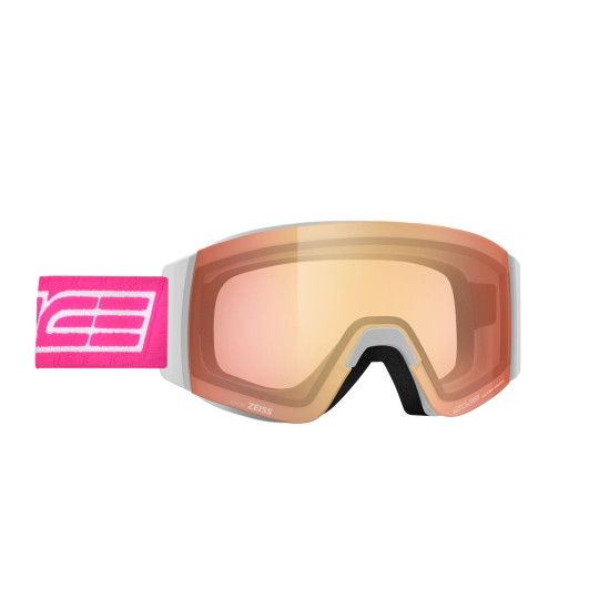 GOGLE SALICE 105 DARWF WHITE-PURPLE DARW CLEAR, S1