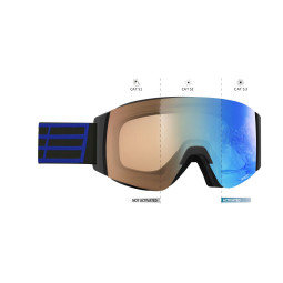 GOGLE SALICE 105 BLACK-BLUE, DA RWX S1-S3