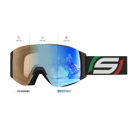 GOGLE SALICE 105 BLACK ITALY, DA RWX S1-S3