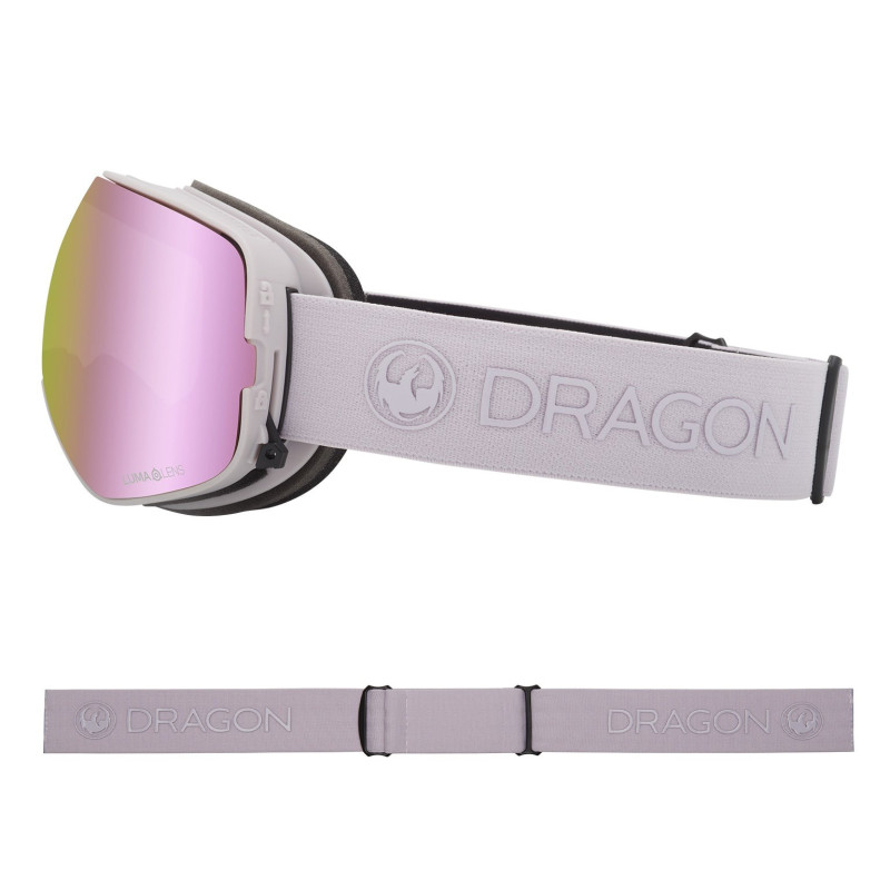 GOGLE DRAGON X2S LILAC, LLPINK+LLDKSMK