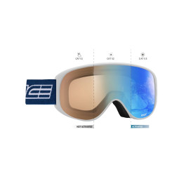 GOGLE SALICE 100 WHITE JEANS DA RWX, S1-S3