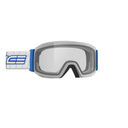 GOGLE SALICE 102 WHITE-BLUE DARW CLEAR, S1