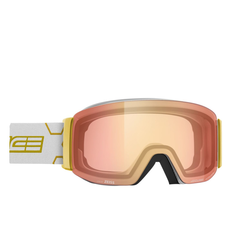 GOGLE SALICE 102 WHITE-GOLD DARW CLEAR, S1