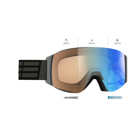 GOGLE SALICE 105 CHARCOAL DA RWX, S1-S3