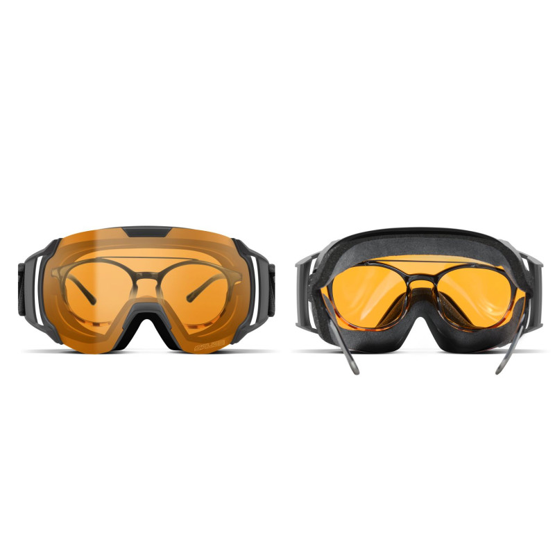 GOGLE SALICE 619 DARWF CHARCOAL DARW CLEAR, S1