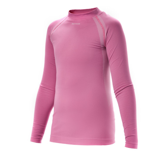 KOMPLET BIEL. DZIECIĘCEJ TER. METEOR PINK, 128/134