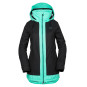 KURTKA SNOW. DAMSKA VOLCOM WESTLAND WMN, BLK, XS 