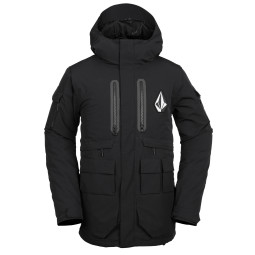 KURTKA SNOW. VOLCOM LYNX INS, BLACK, XL